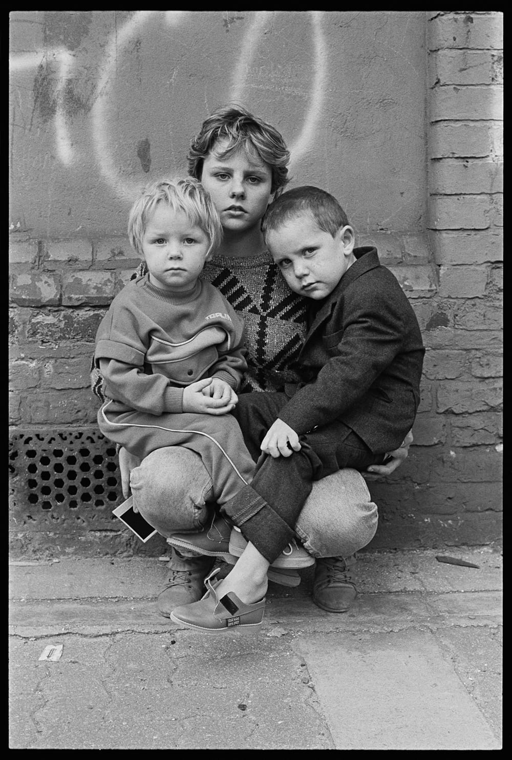 Travellers’ Children in London Fields, 1987