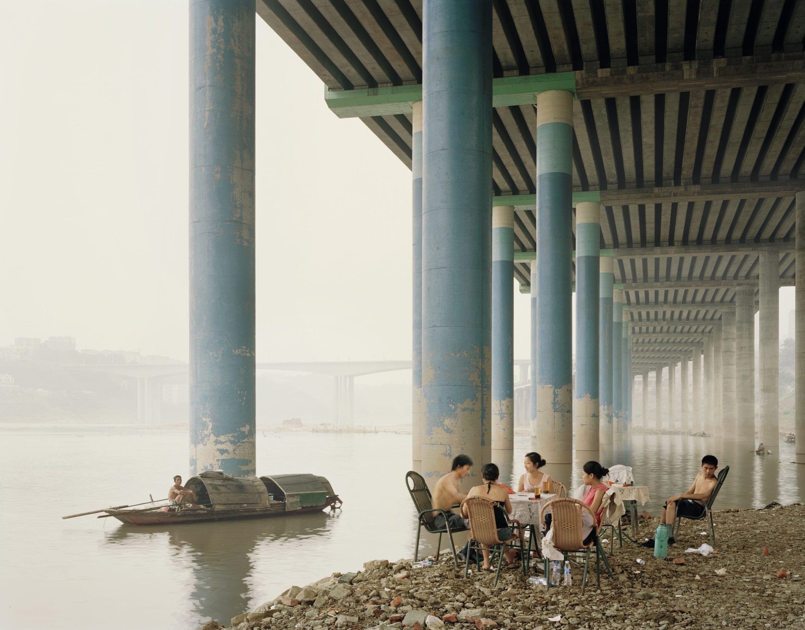 Chongqing IV (Sunday Picnic), Chongqing Municipality, 2006 © Nadav Kander