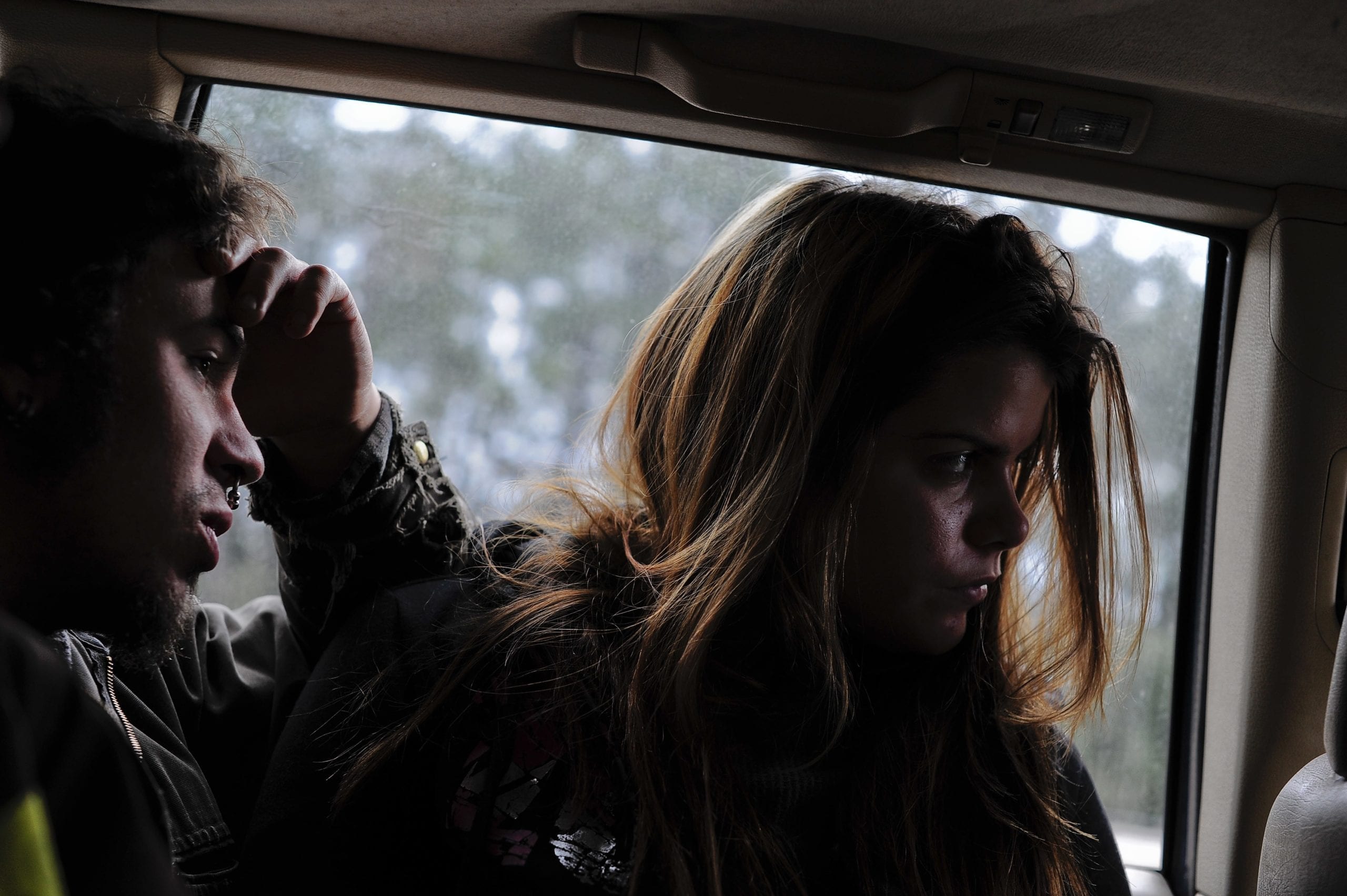 USA. Florida. 2010. Hitchhikers going to New Orleans © Peter van Agtmael/Magnum Photos