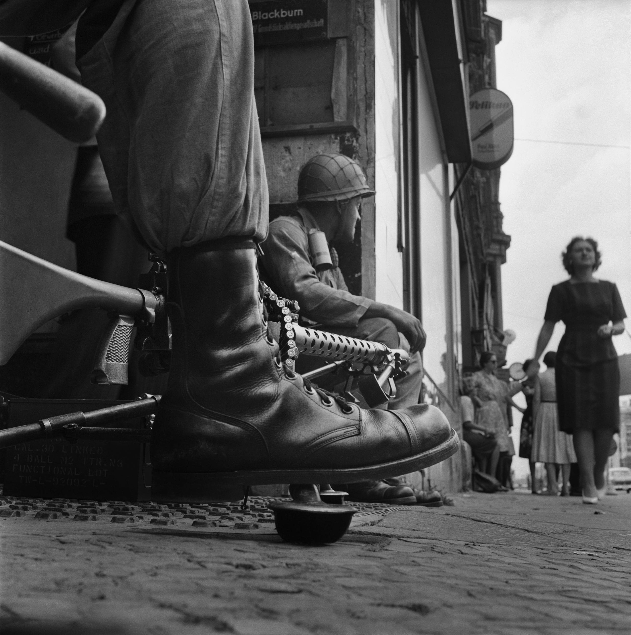 Near Checkpoint Charlie, Berlin, 1961 © Don McCullin