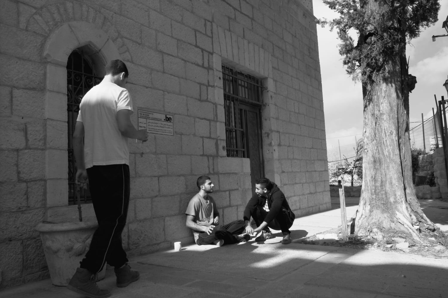 Students at the Palestinian Circus School, Birzeit, Ramallah, West Bank, Palestine © Rich Wiles