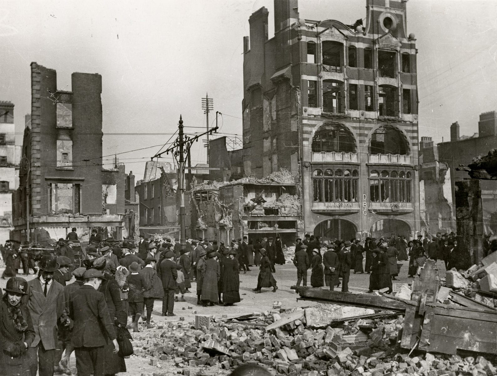 Sackville St ruins, 1916