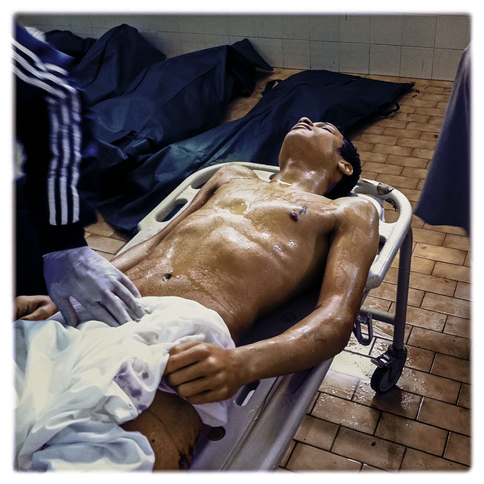 LIBYA. BENGHAZI. March 20, 2011. 12:17:52. At a morgue, he was killed during fighting in Benghazi.