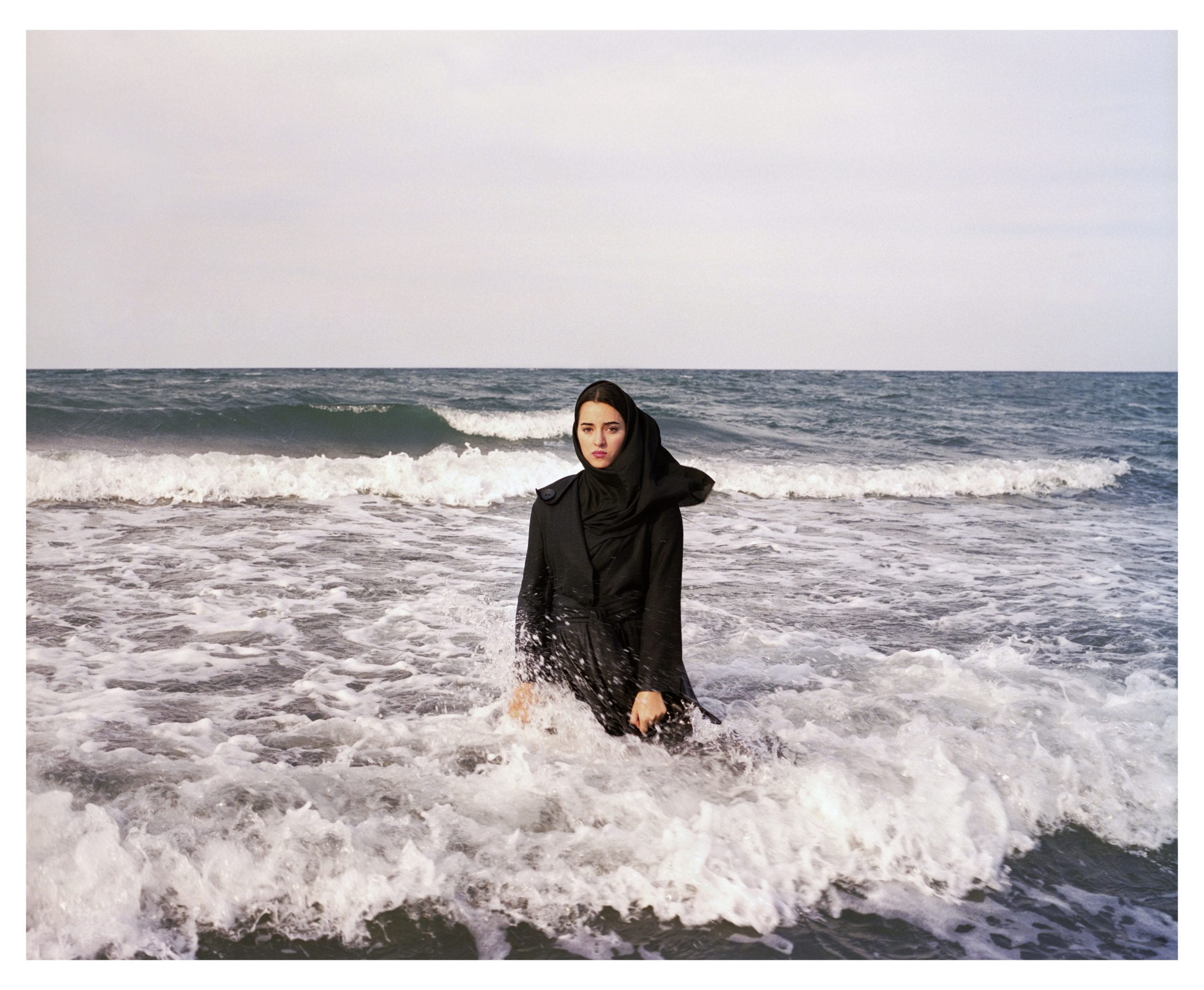 IRAN. Mahmoudabad. Caspian Sea. 2011. Imaginary CD cover for Sahar.