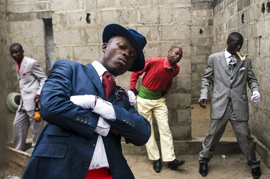 Playboys_of_Bacongo 2008 Lambda c-print 74.2 x 126.5 cm Courtesy October Gallery London