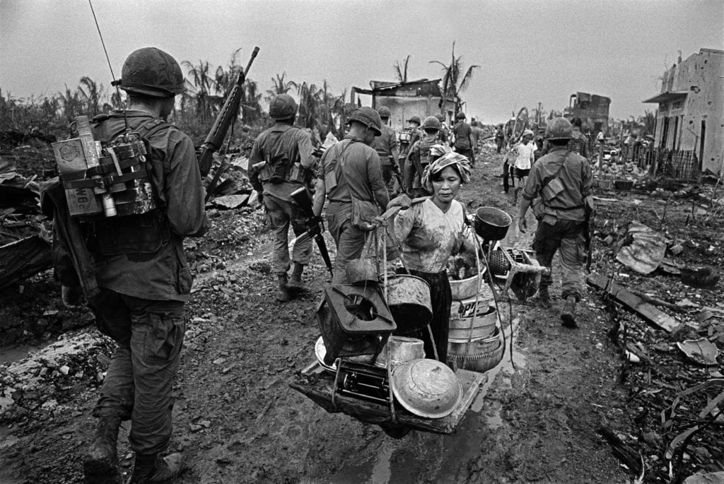 VIETNAM. The battle for Saigon. Refugee from US Bombing. 1968