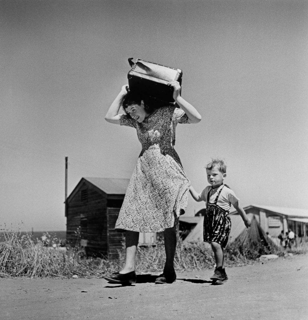 ISRAEL. Haifa. 1949-50. Arriving immigrants.