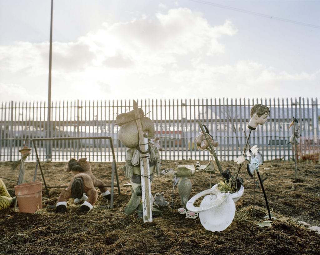 Allotment decoration, Custom House, Newham. From the series London Ends © Philipp Ebeling