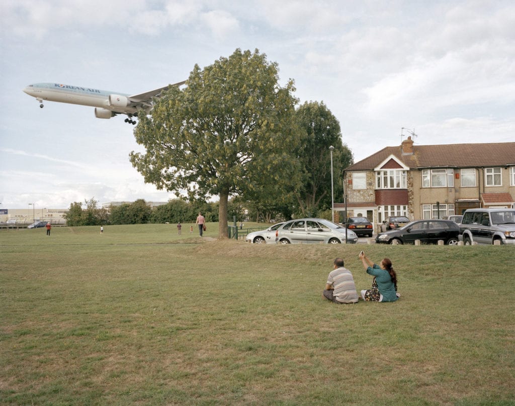 Myrtle Avenue picnic, Hounslow. From the book London Ends © Philipp Ebeling