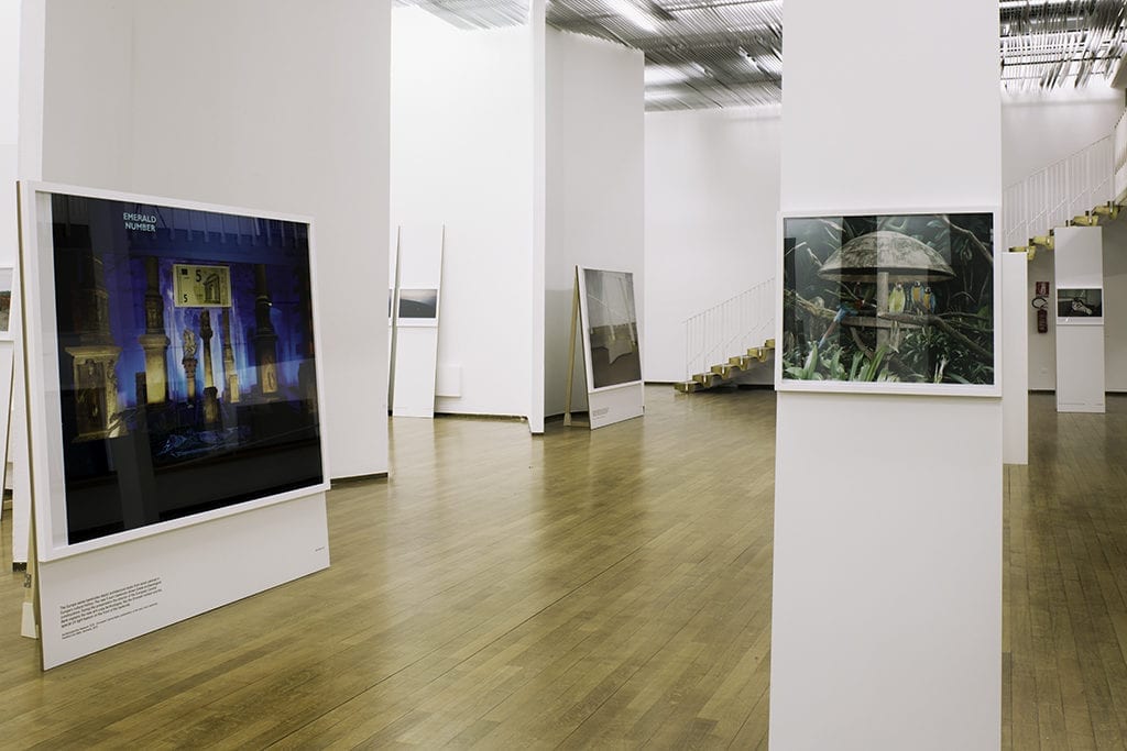 Installation shot of the exhibition The Appearance of That Which Cannot Be Seen at the Pavilion of Contemporary Art.