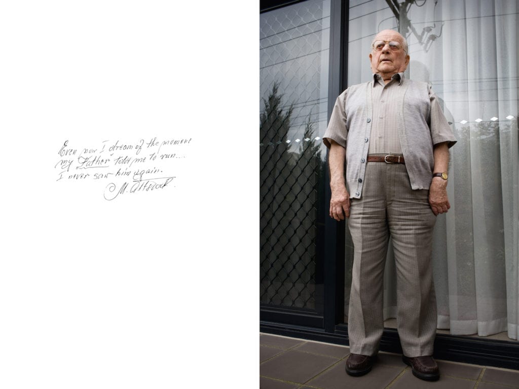 Manek Altstock, from Survivor: A portrait of the survivors of the Holocaust © Harry Borden