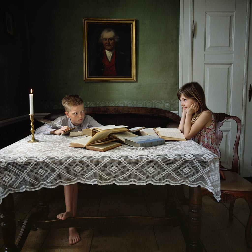 Reflecting on History, from the series Brother & Sister © Viktoria Sorochinksi