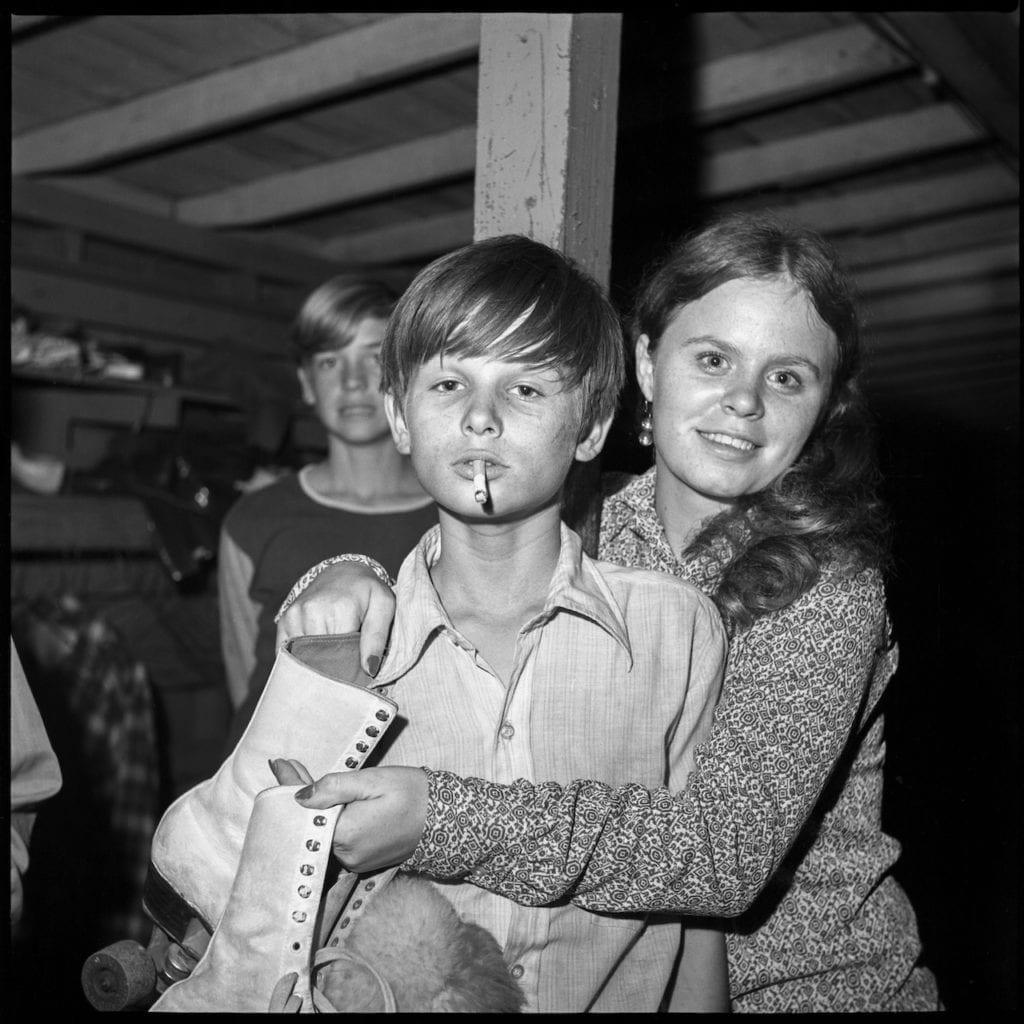 From the series Sweetheart Roller Skating Rink - 1972-1973, Six Mile Creek, Hillsborough County, Florida. Image © Bill Yates