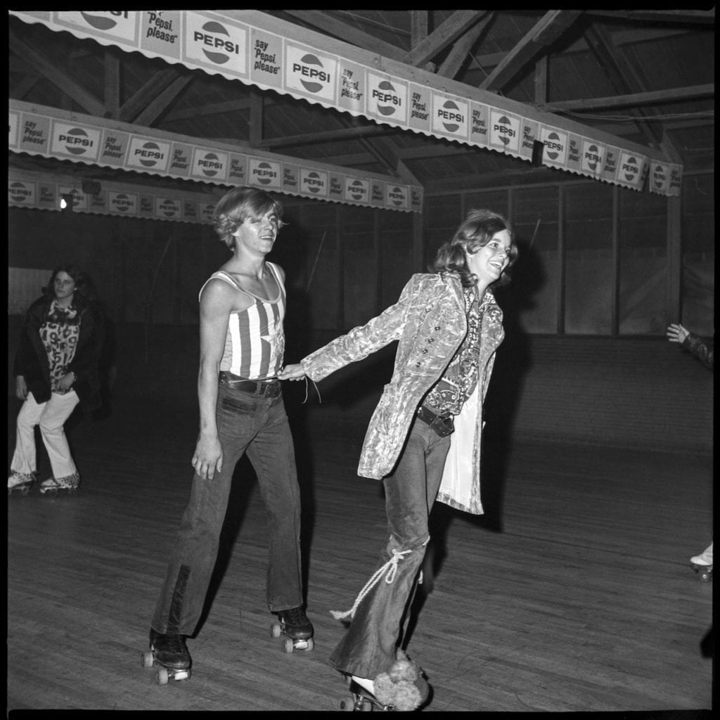 From the series Sweetheart Roller Skating Rink - 1972-1973, Six Mile Creek, Hillsborough County, Florida. Image © Bill Yates