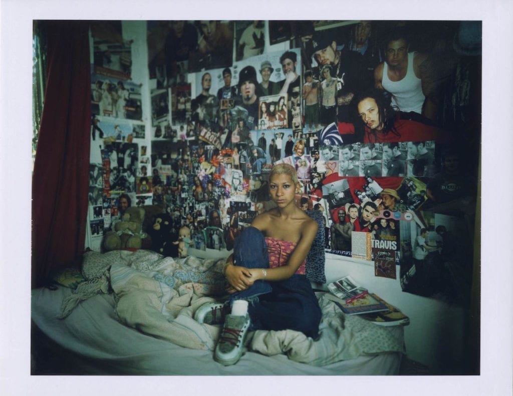 Charlotte, London, 2001. From the series 15-18: Teenagers in their Rooms © Edward Barber