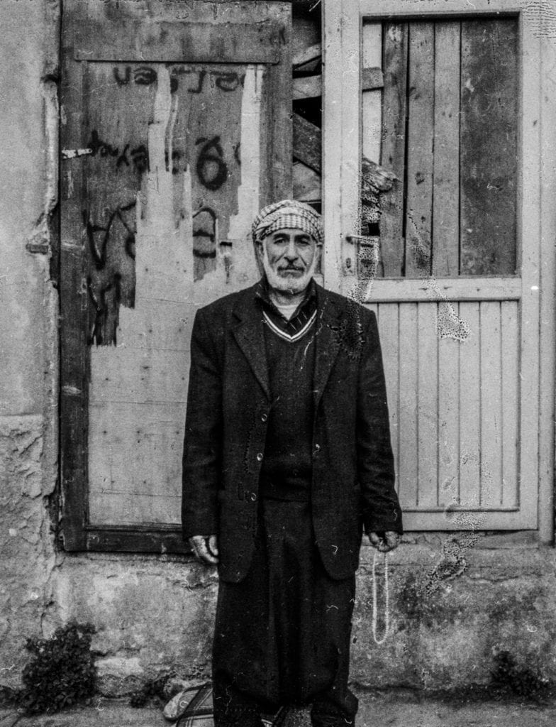 Ali owned a hardware store and restaurant in Homs before the Syrian civil war. He lost his sister and sister's children in a bombing. Istanbul, Turkey, April 2014. From the series November is a beginning © Esa Ylijaasko