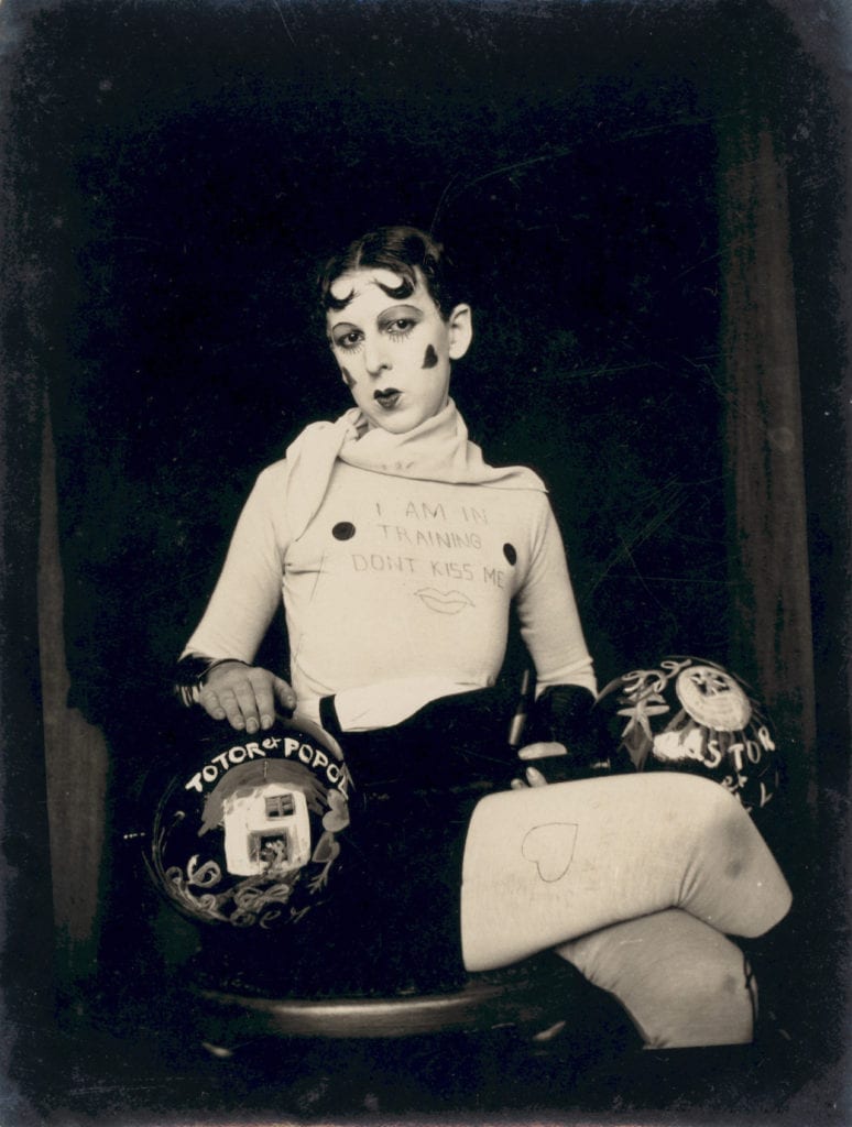 I am in training don’t kiss me by Claude Cahun, c.1927 © Jersey Heritage.