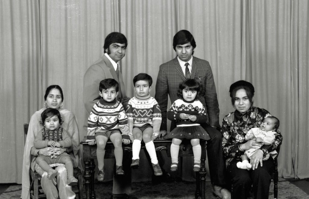 Studio portrait of a family © WW Winter Ltd