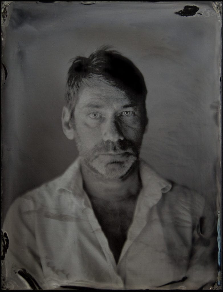 Wet collodion print © Mat Collishaw, courtesy the artist and Blain Southern