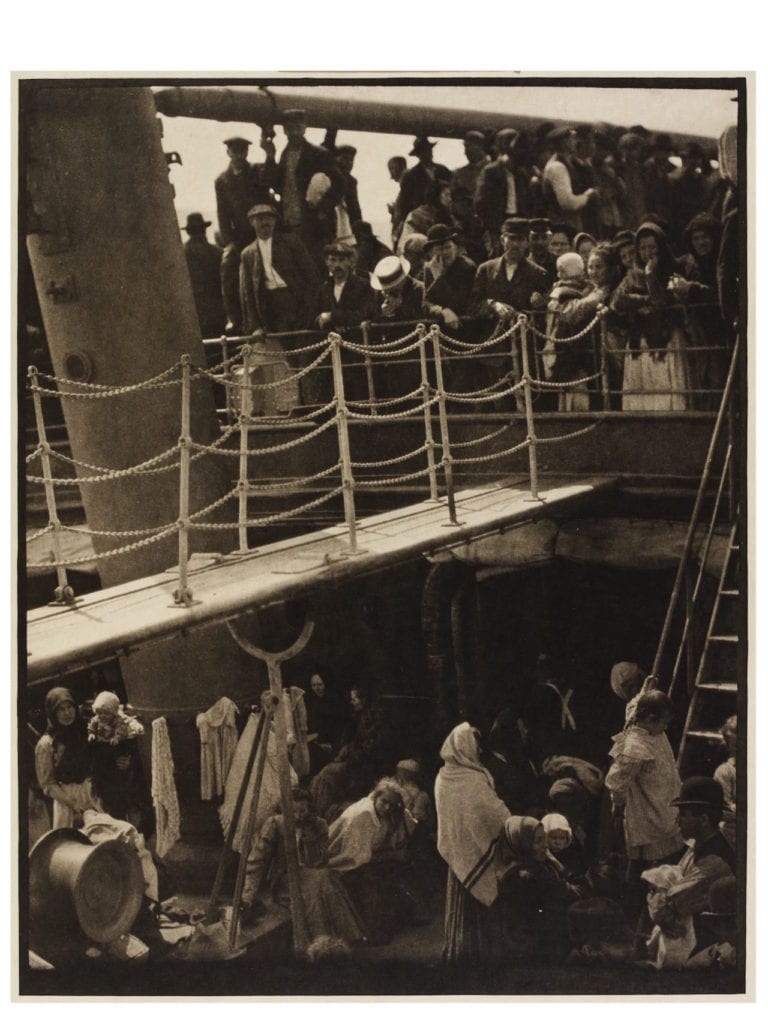 The Steerage, 1907 (print 1915) by Alfred Stieglitz. Photogravure © Victoria and Albert Museum, London; Gift of the Georgia O'Keefe Foundation