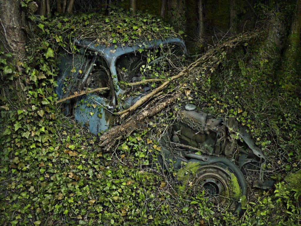 Traction Citroën 7, from the series 'Paradise Parking' © Peter Lippmann