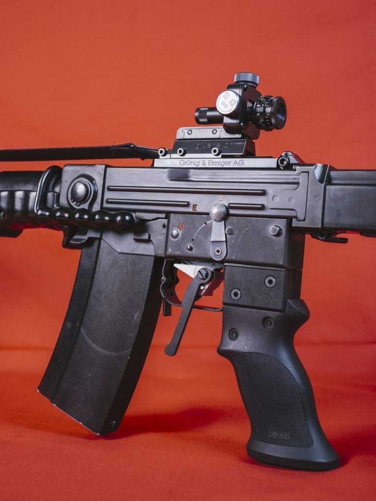 A customised assault rifle transformed for sport purposes, from the series 'How to secure a country' © Salvatore Vitale