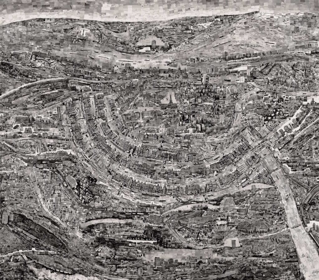 Diorama Map Amsterdam, 2014. Image © Sohei Nishino, courtesy Prix Pictet