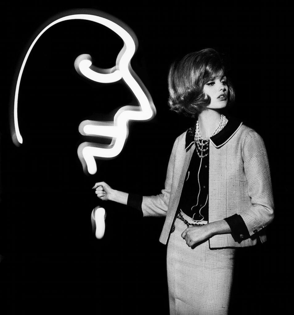 Dorothy with light face, 1962 © William Klein, courtesy HackelBury Fine Art, London