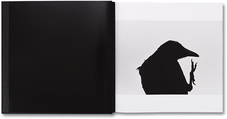 Shot showing a spread from the new edition of Ravens by Masahisa Fukase, published by MACK, 2017. Image courtesy of MACK.