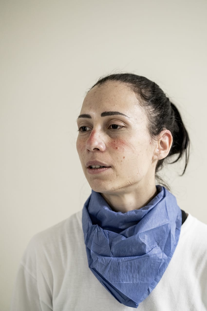 Silvia Giulianelli — a nurse in the intensive care unit © Alberto Giuliani.