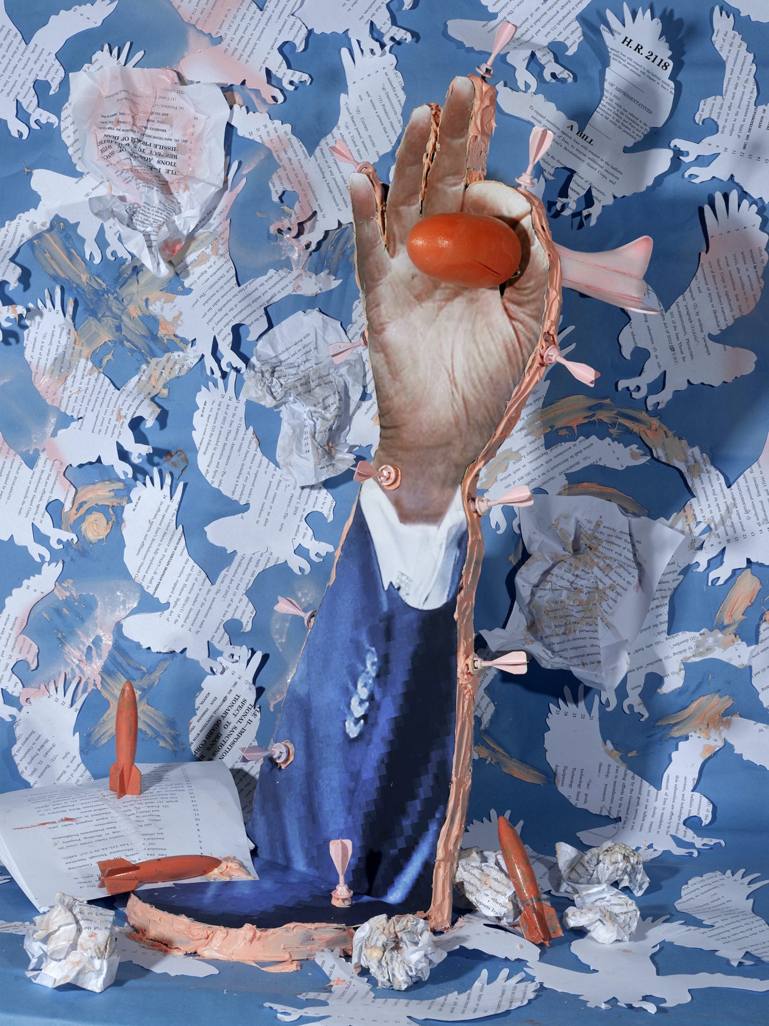 Sheida Soleimani’s latest show comments on the complex political