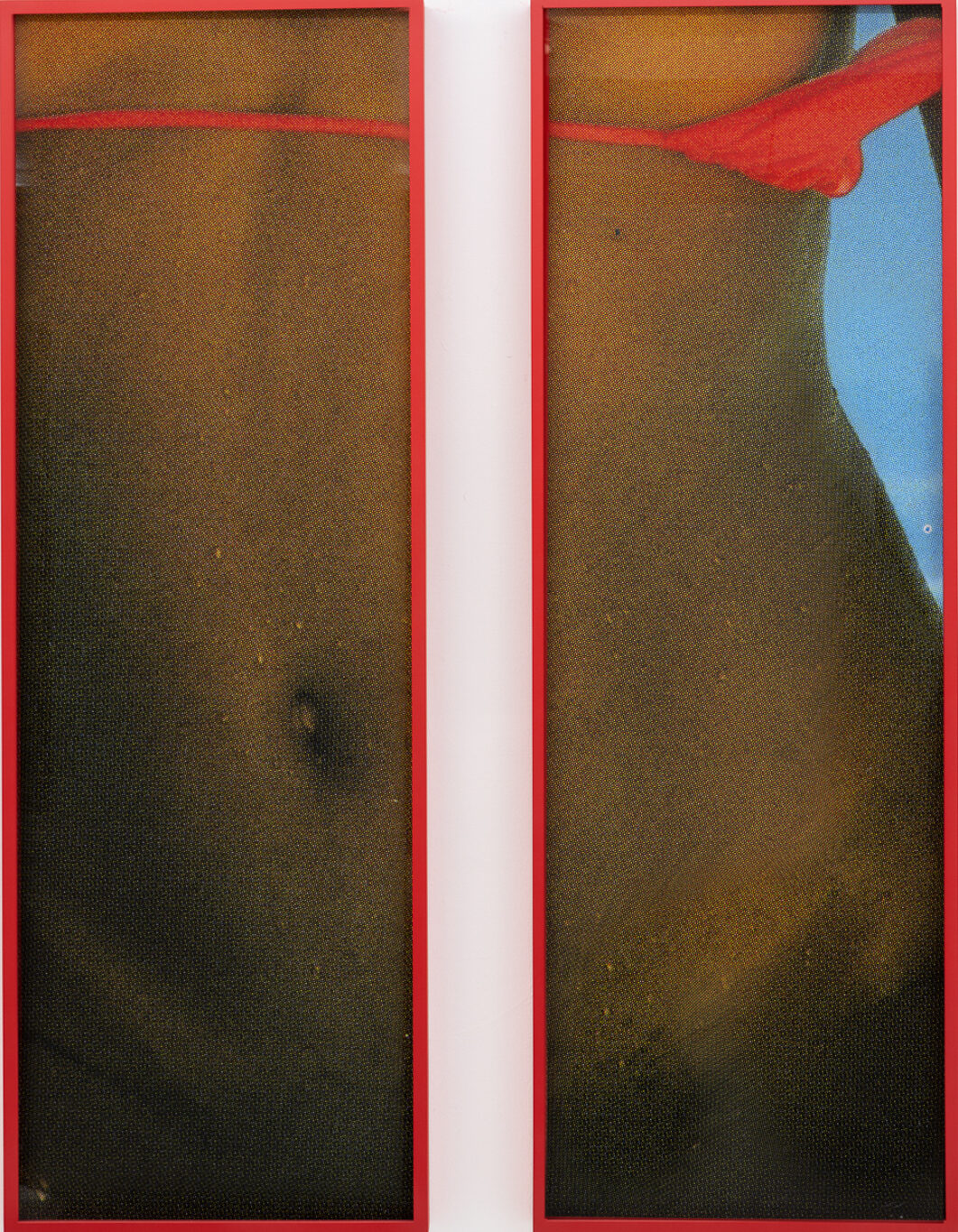 Untitled (Woman in Pink Bikini)_Framed