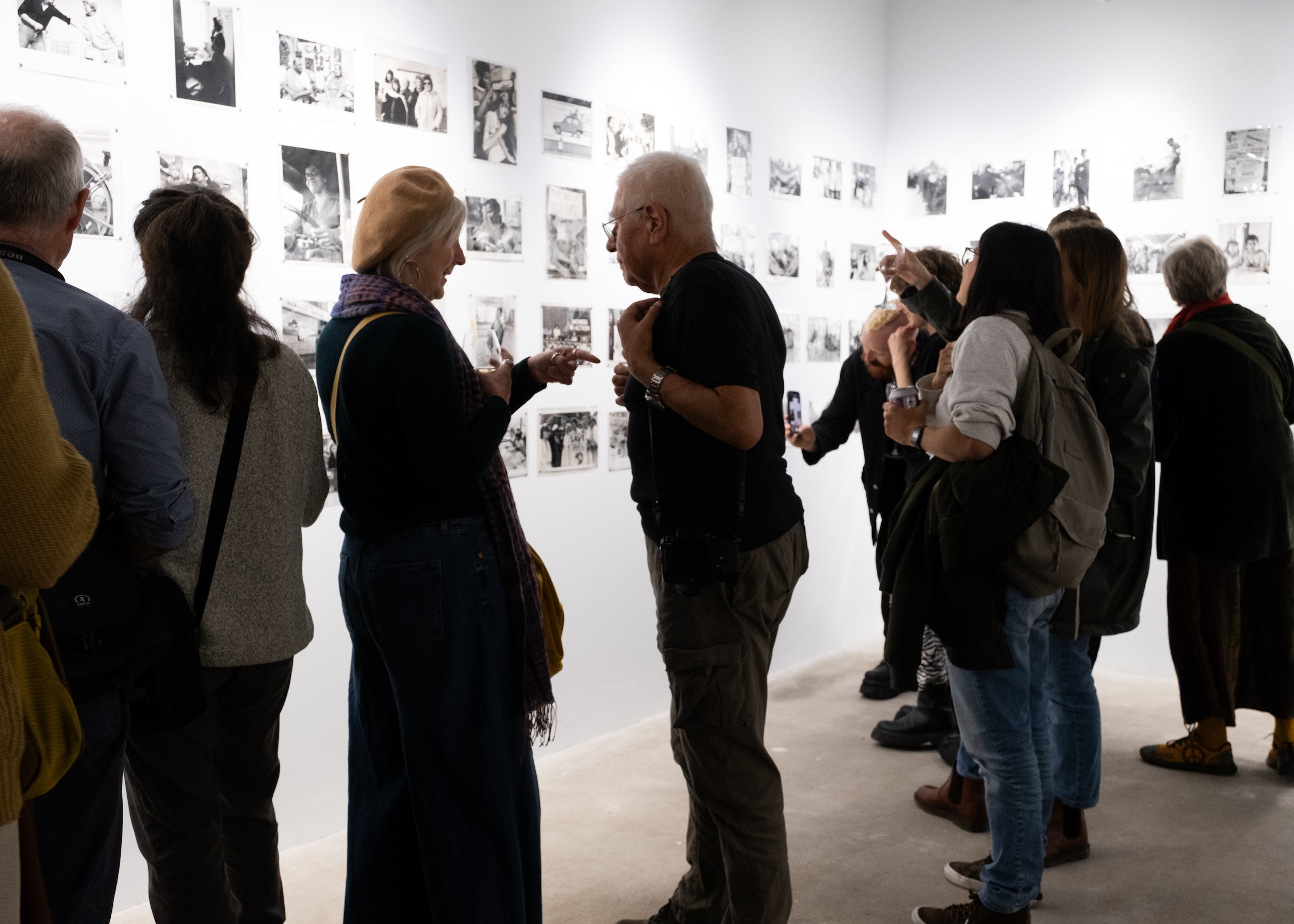 Opening Night of _Photography vs Thatcher_ Photofusion_s Origin Story exhibition at Photofusion 2024