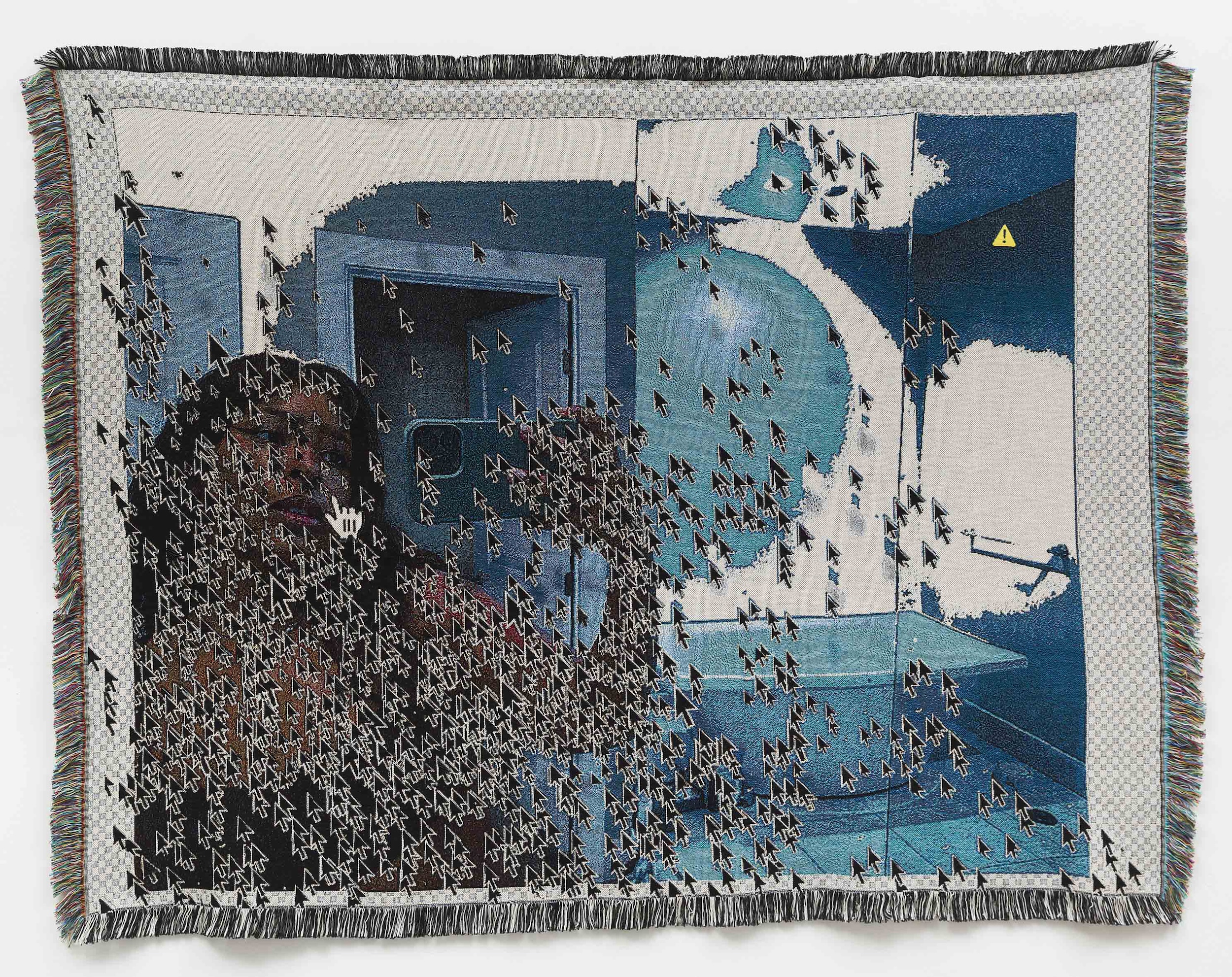 8) Qualeasha Wood, Influencer, 2025. Courtesy the artist and Pippy Houldsworth Gallery