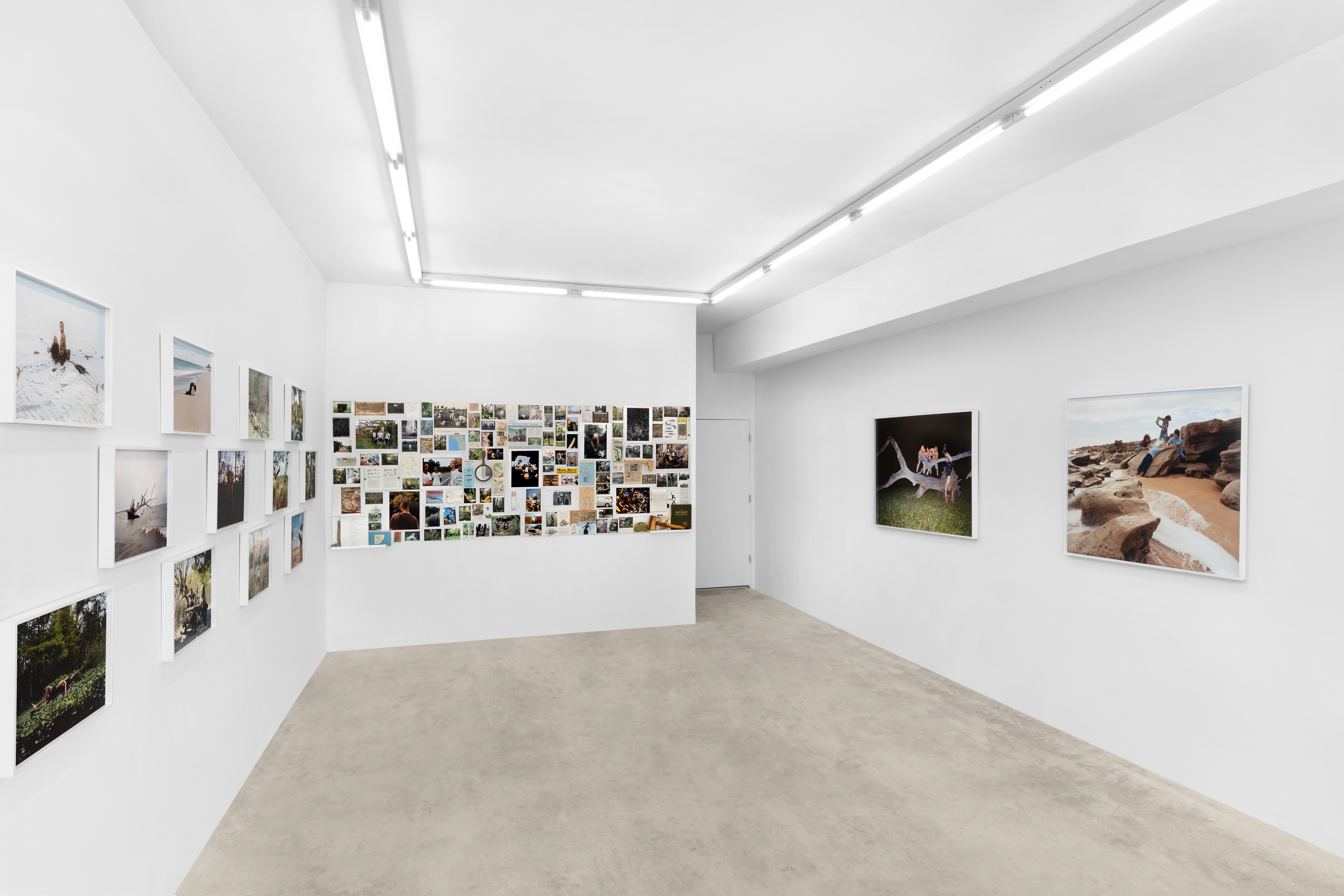 Installation View of Josh Aronson's Florida Boys at Baker–Hall, Miami, Florida. Documentation by Zachary Balber.