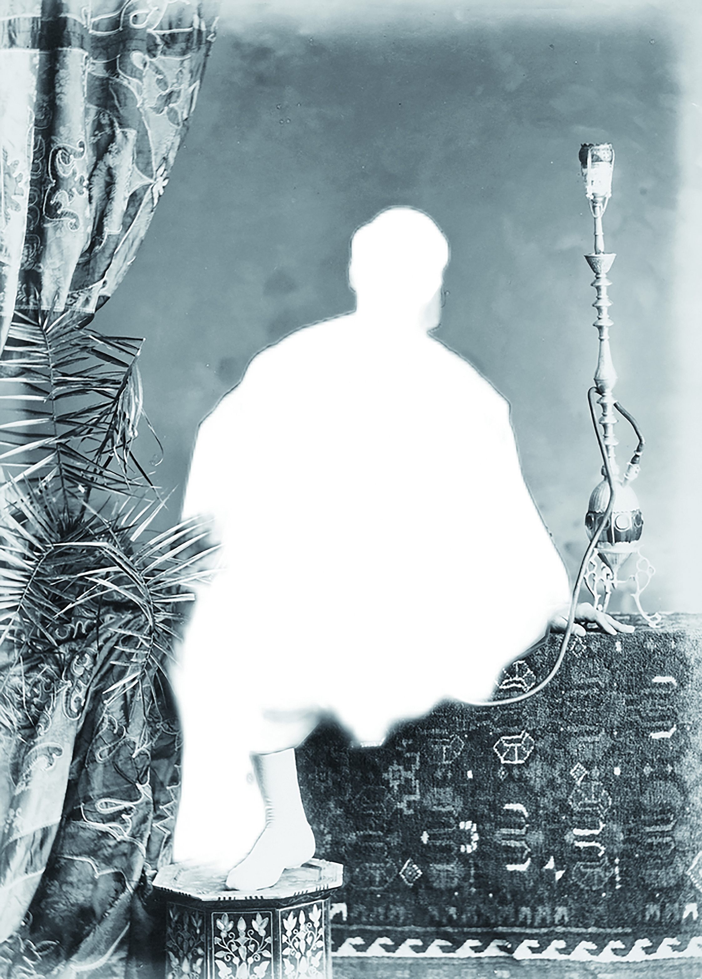 Man with hookah
