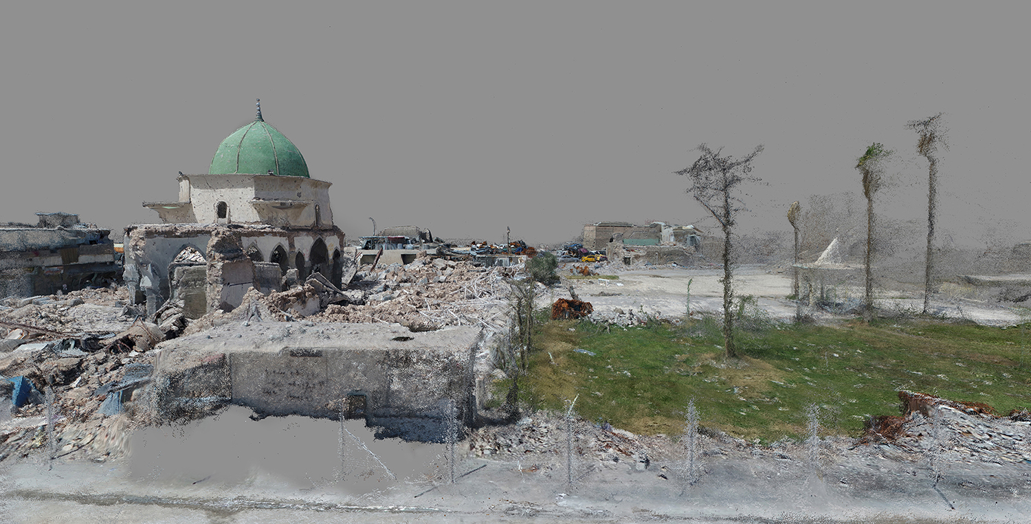 Great Mosque of al-Nuri, Mosul, Iraq.