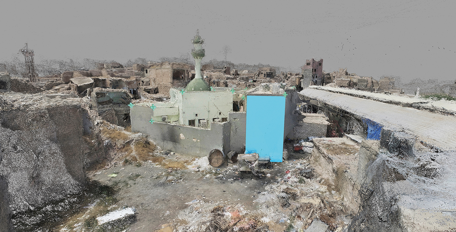 Hamu al-Quddu Mosque, Mosul, Iraq.