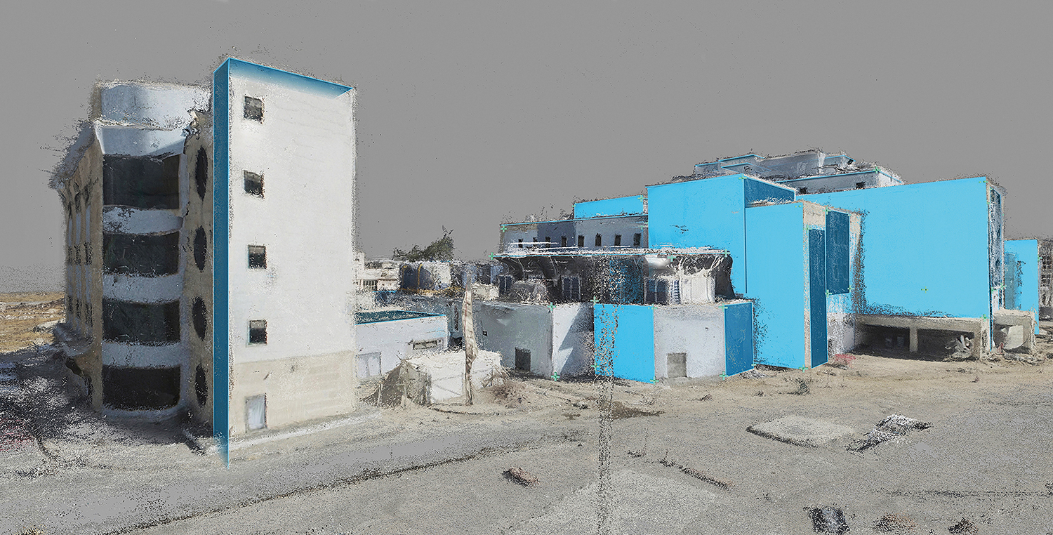 Mustashfaa al-Batoul Hospital, Mosul, Iraq. Below: