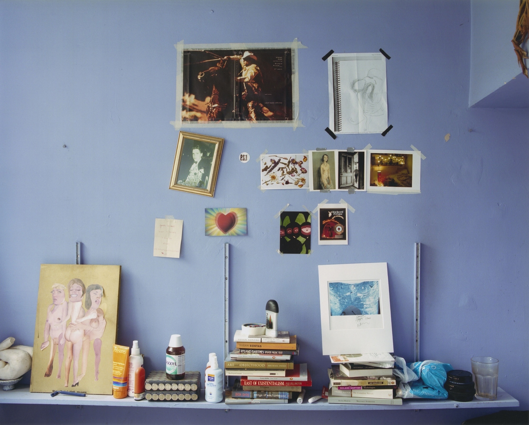Gareth McConnell, Bedroom Wall (with Patrick, Gwen and Richard), circa 2005