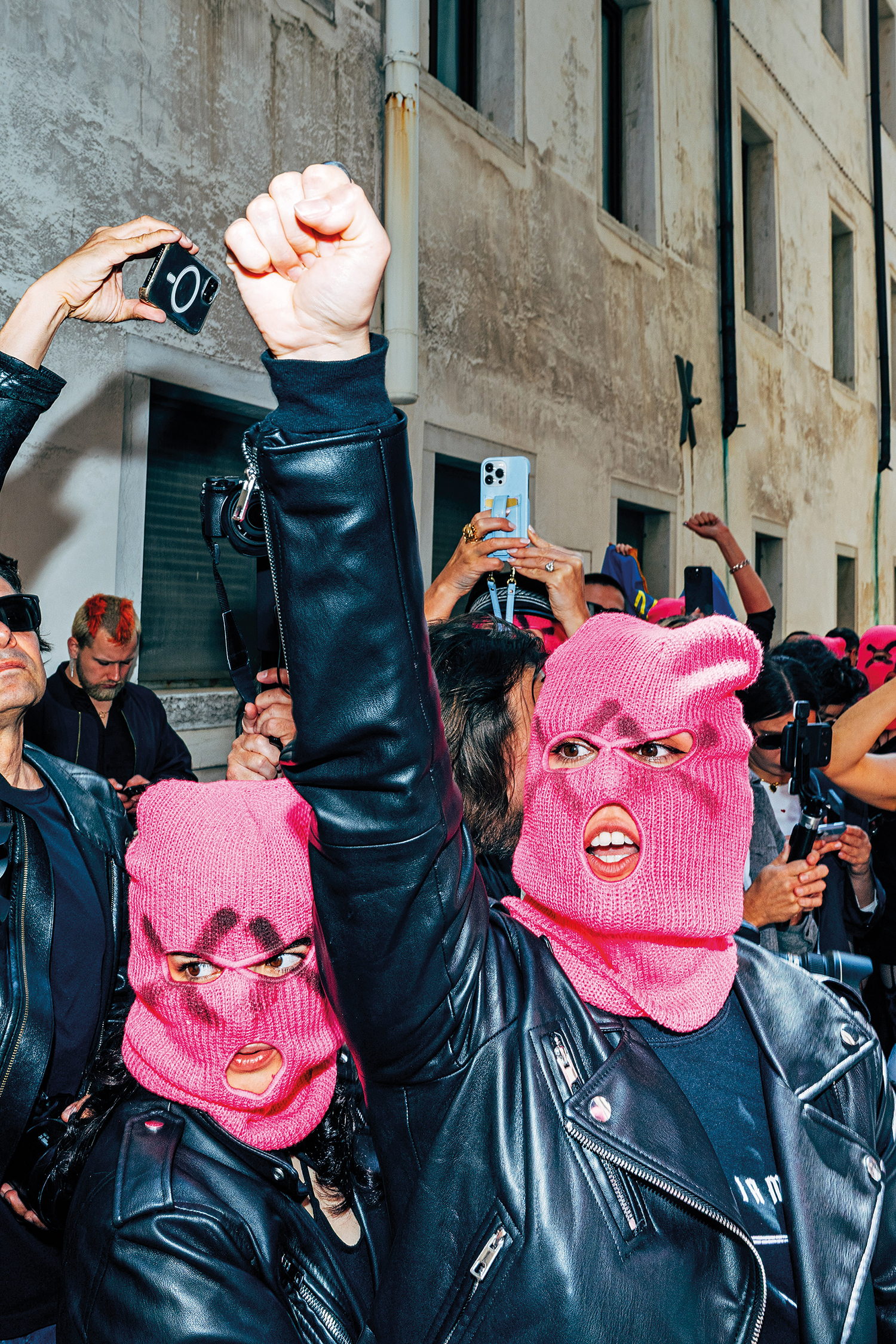 Pussy Riot Biennale Office Blockade, ©Nikita Teryoshin, @teryoshi Venice, 2026