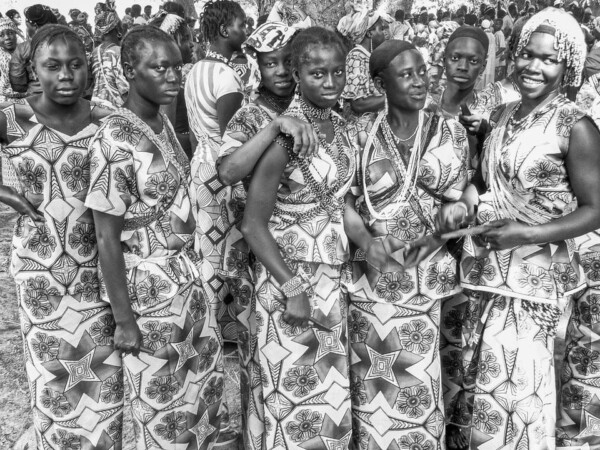 Diola Girls, Dombondir, Senegal