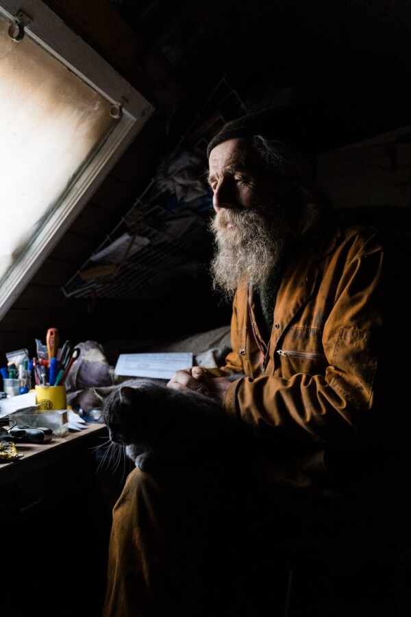 Jake and ‘Cat’, Near Rhynie, Aberdeenshire