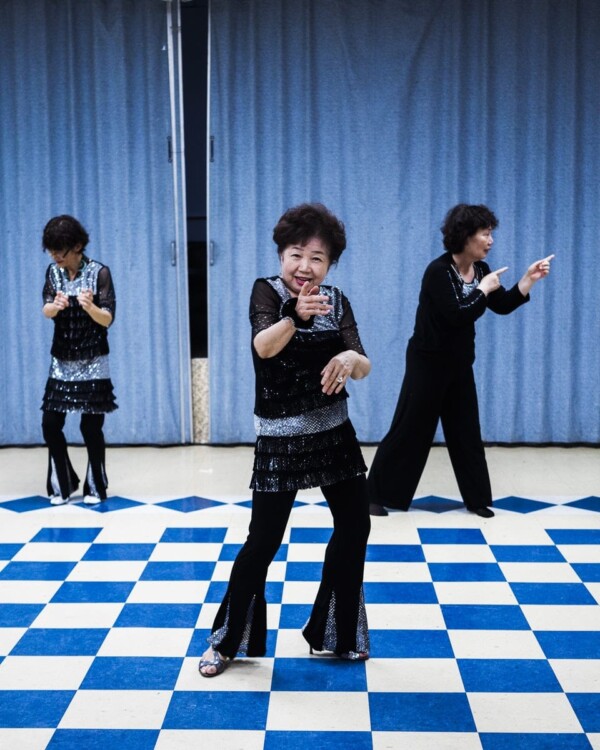 Dancing Halmonis, New York City, New York, USA