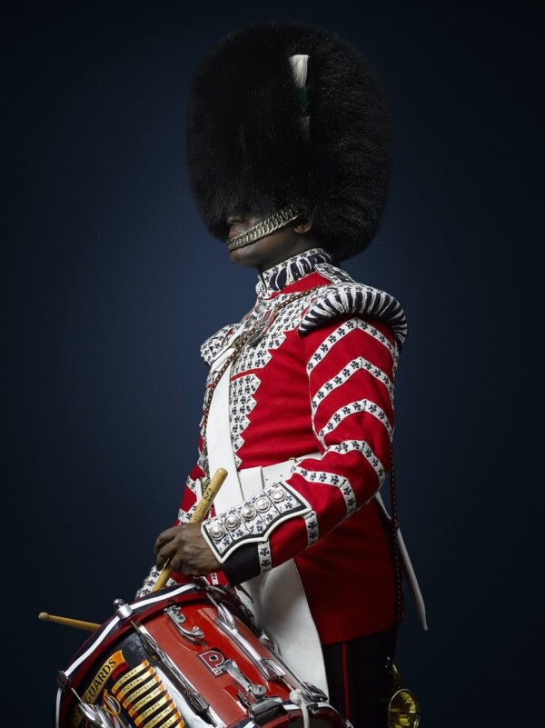 Lone Drummer, 1st Battalion Welsh Guards, Windsor, Berkshire