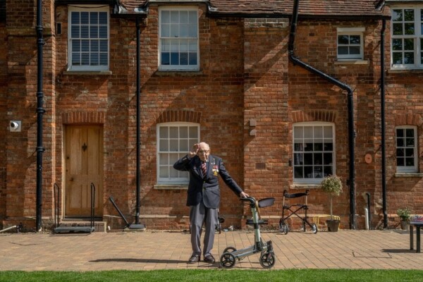 Captain Tom Moore, Marston Moretaine, Bedfordshire