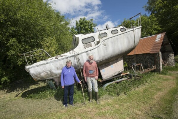 Waiting for the tide to turn, Black Torrington, Devon