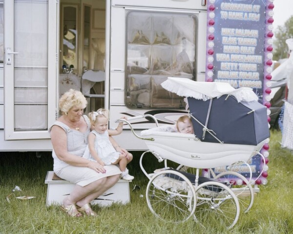 Kookie with her Grandchildren, Appleby-in-Westmorland, UK