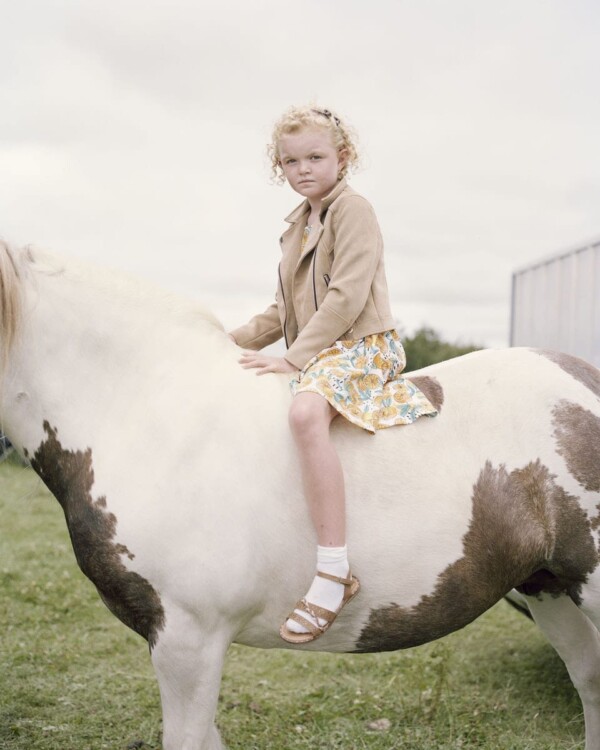 The Little Girl on the Horse, Dereham, UK