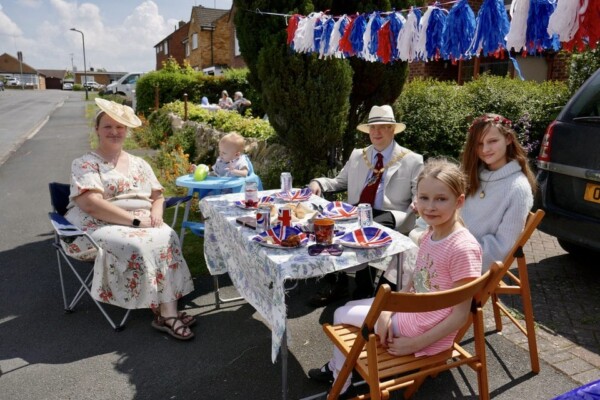 Mayoral Street Partying, Evesham, Worcestershire